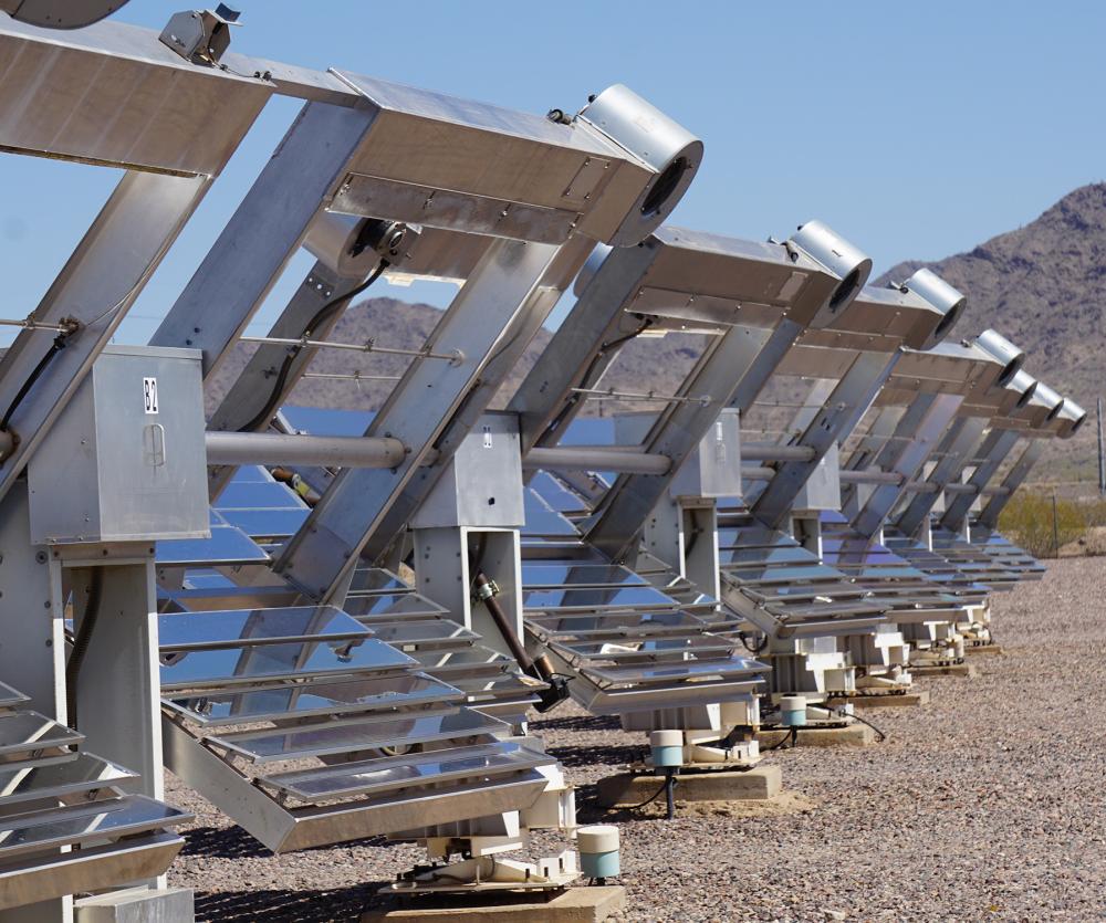 Q-TRAC Natural Solar Concentrator