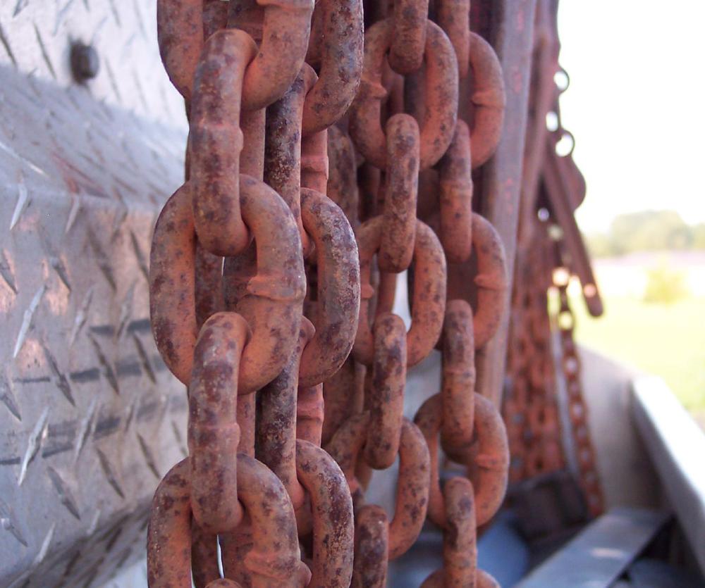 Rusted Metal Chain