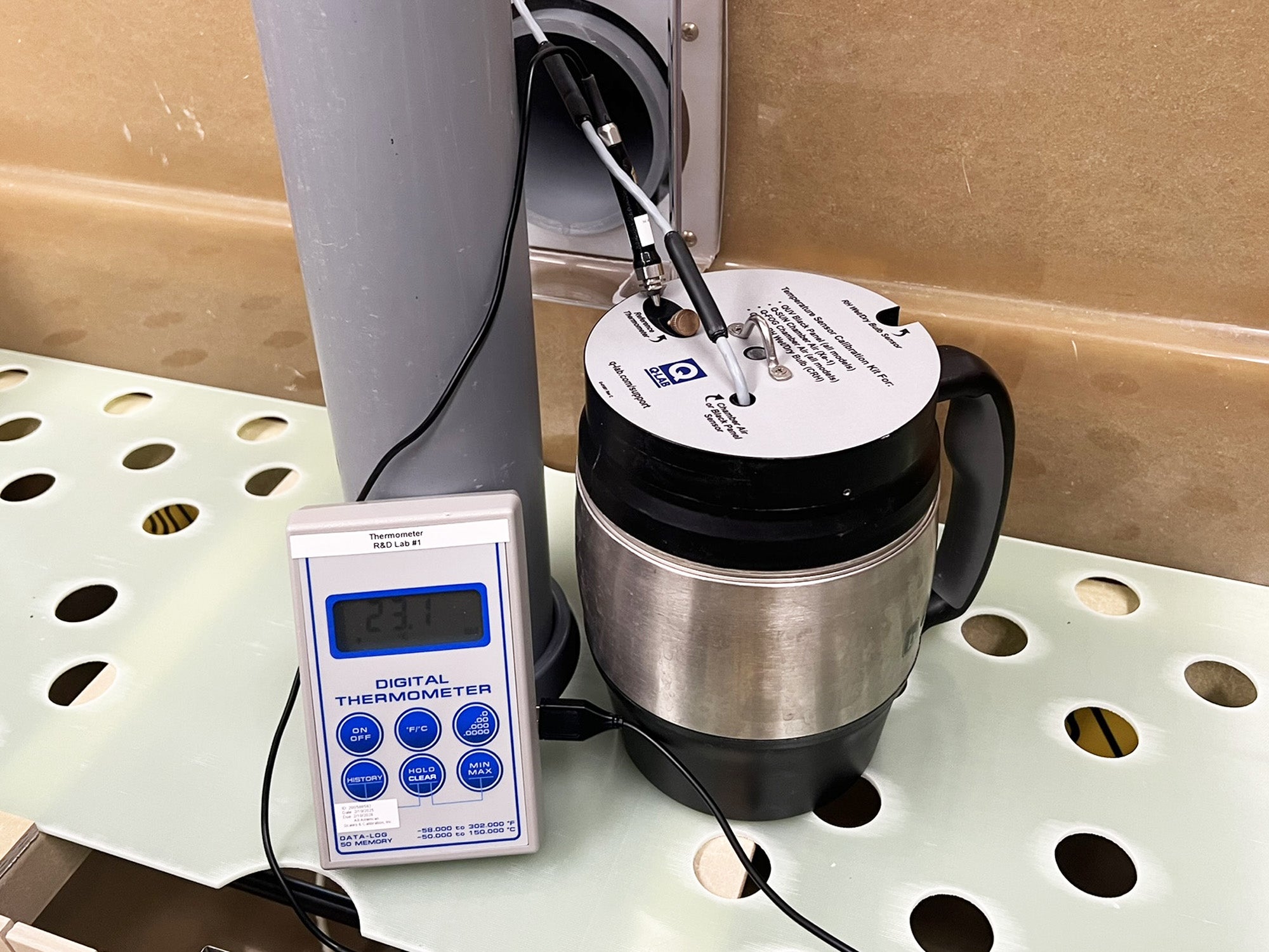 Insulated Calibration Container